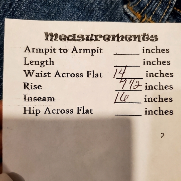 INSTANT VINTAGE DENIM CAPRIS - Picture 7 of 7